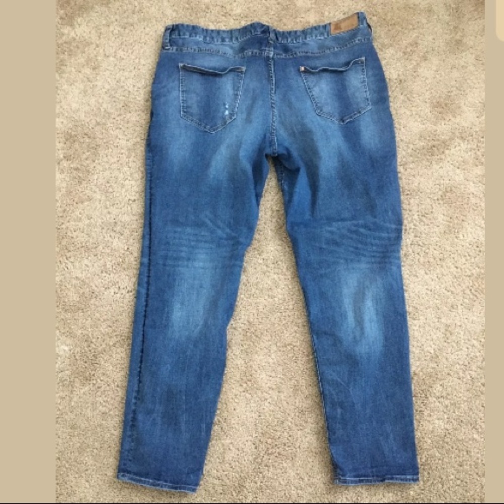 H&M plus size 22 stretch boyfriend jeans - Picture 6 of 8